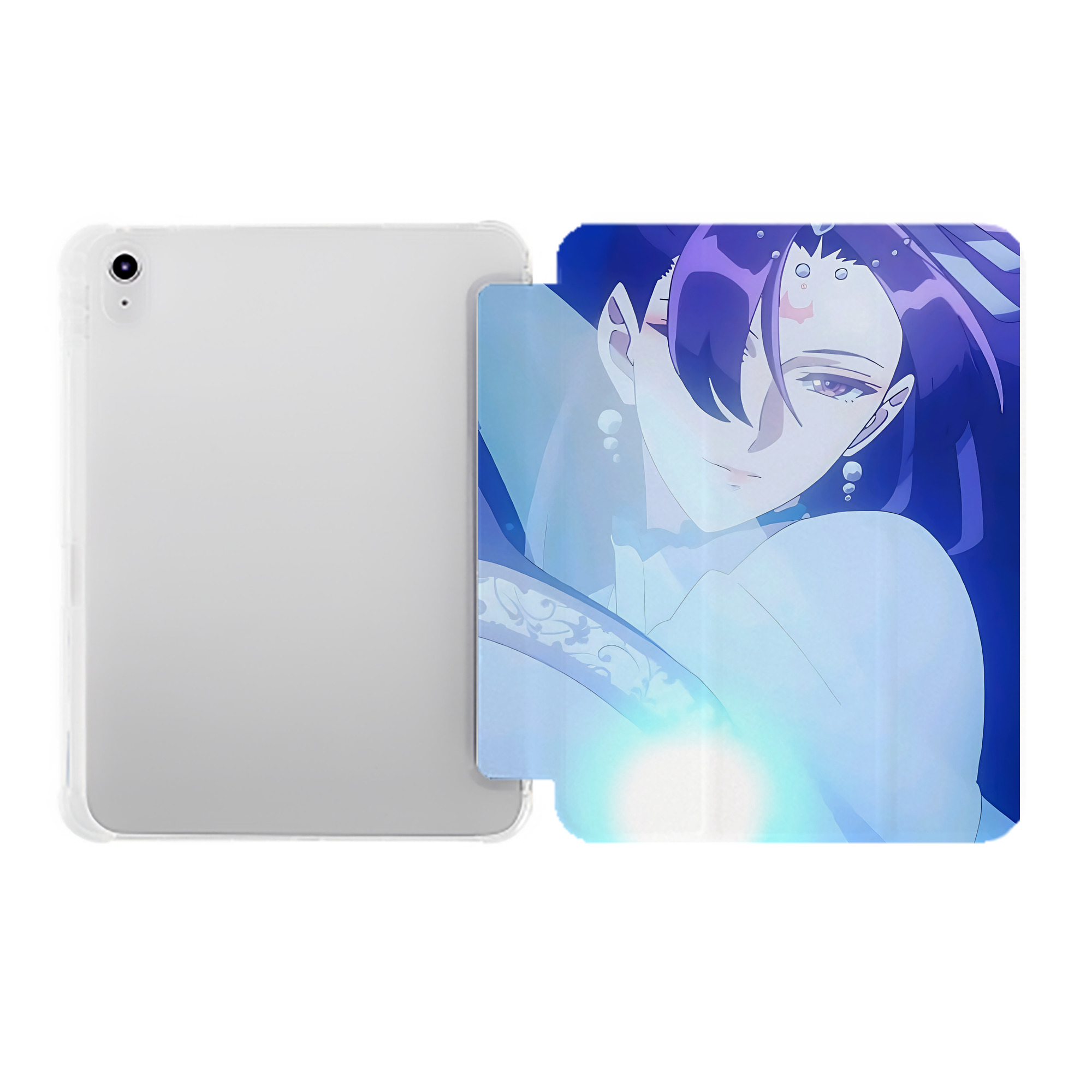 （画像用） 薬屋のひとりごと The Apothecary Diaries IPad ケース ペン収納付き 三つ折りスタンド PUレザー×シリコン 対応機種9.5/10.5/10.9インチ